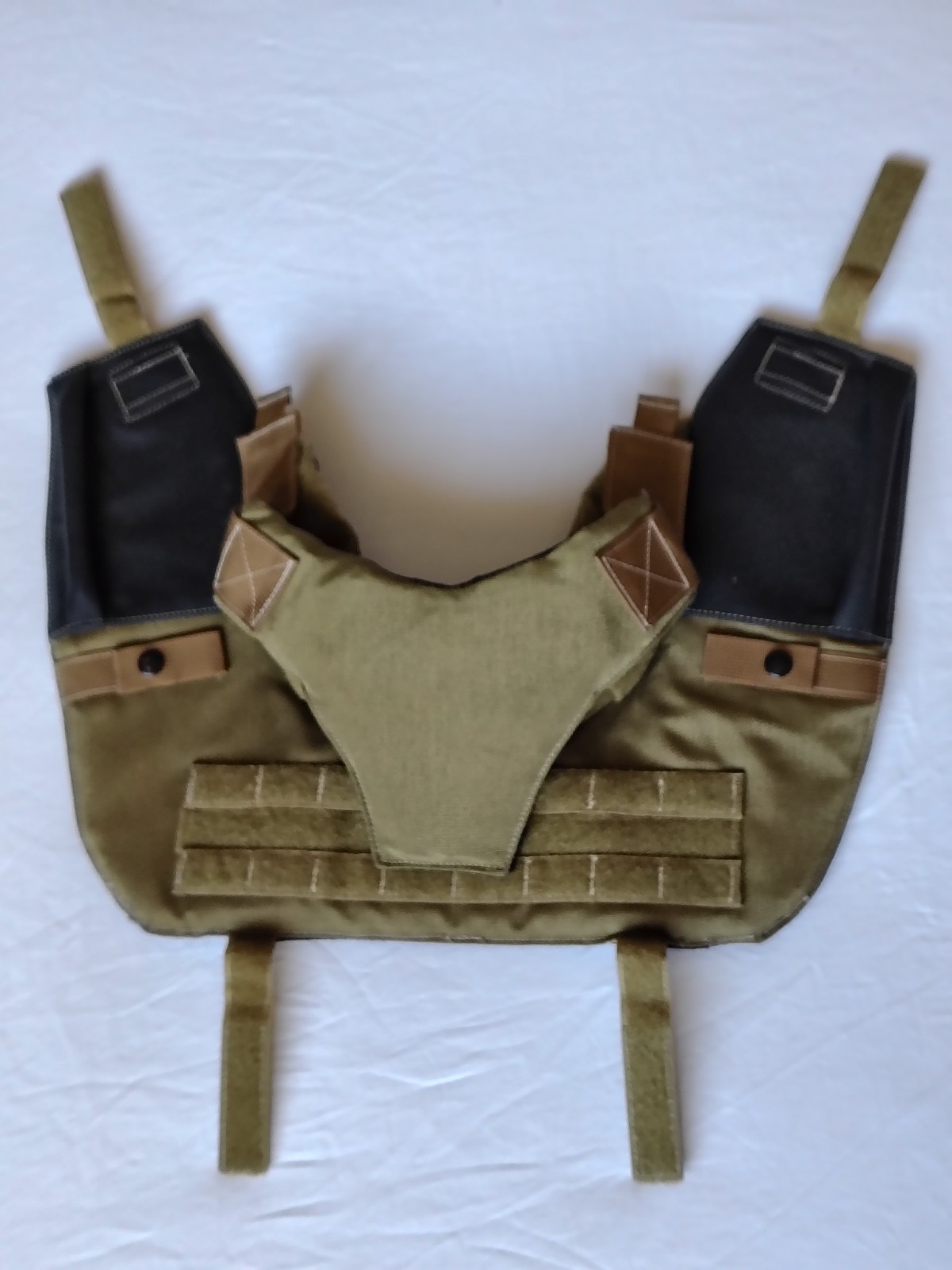 Surplus Modular Armor System Shoulder Carrier And Throat Protection Read Ad