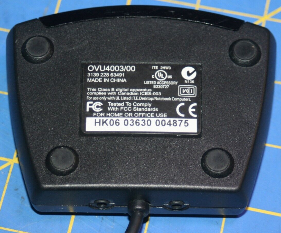 HP IR Infrared USB Receiver / Extender Sensor Model OVU4003/00