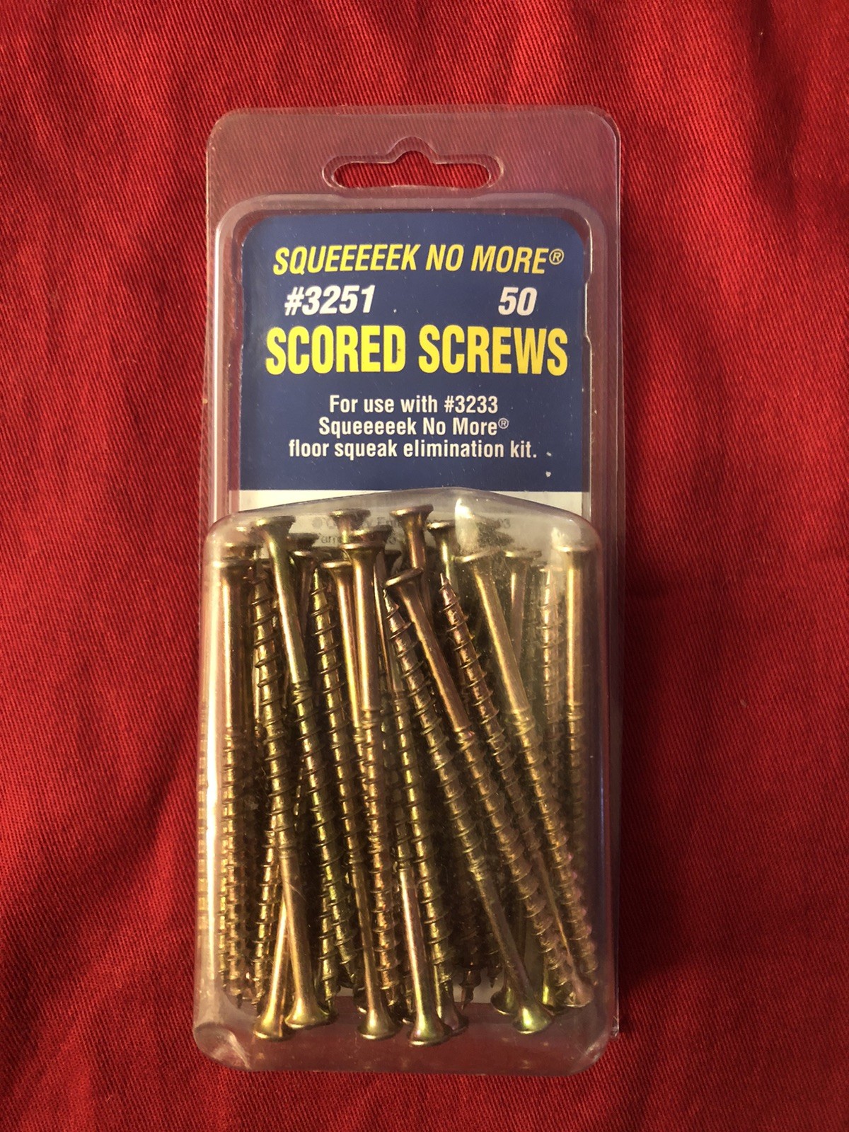 O'Berry 3251 Squeak Replacement Screw (50 Count)