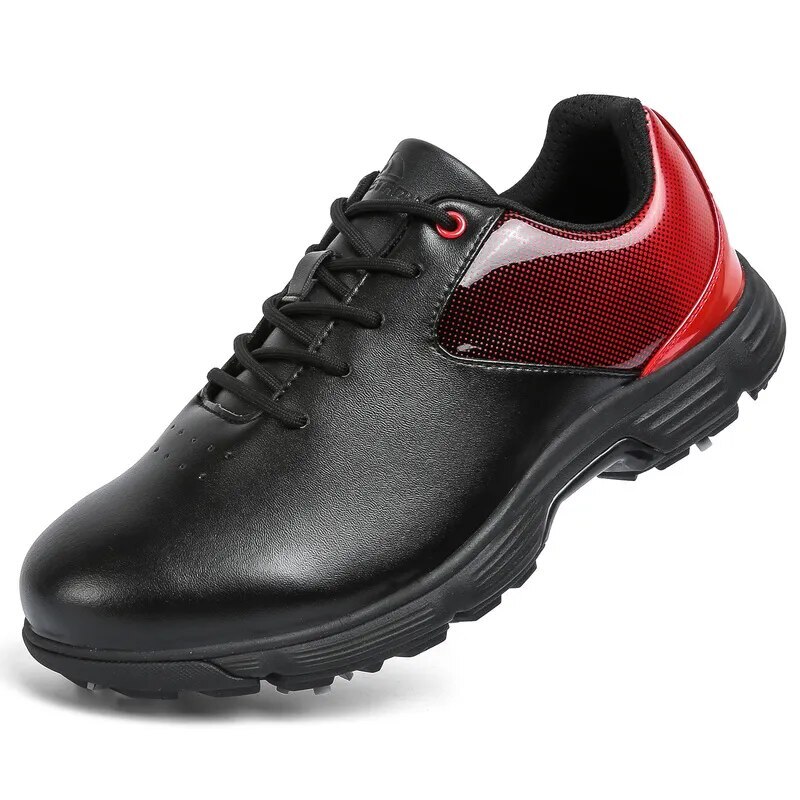 Golf Shoes Spikes Men's Waterproof Golf Sneakers Outdoor Anti Slip Walking Shoes