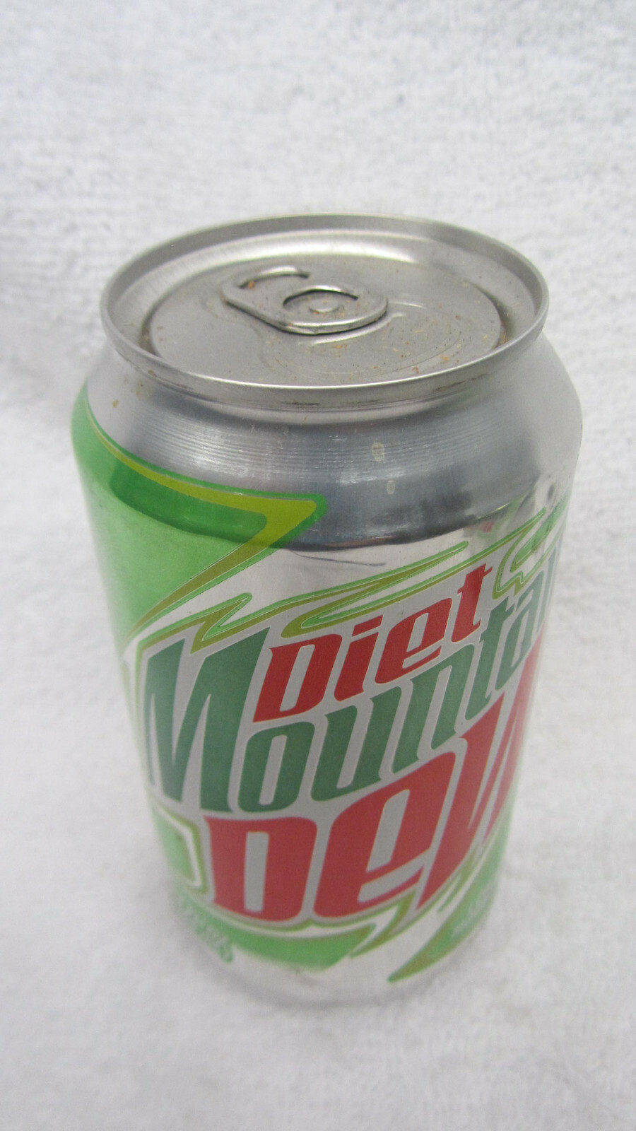 Vtg DIET Mountain Dew HAM BONE BLUES JAM 12 oz EMPTY can 2006 MT DEW ~ Ding