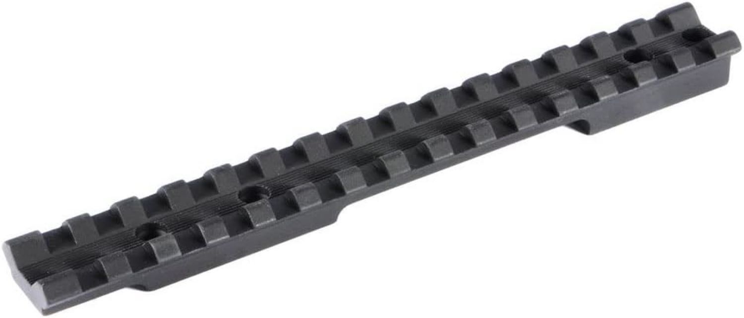 EGW Savage Round Back Short Action 20 MOA Tactical Scope Mount Black 41002