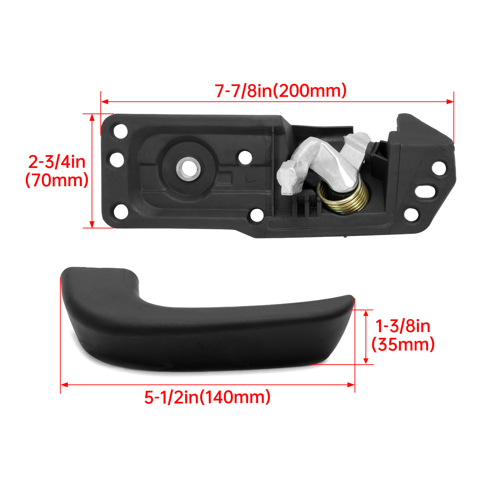 Interior Door Handle Inside Left Driver Side For Chevy Silverado Sierra 2007-13