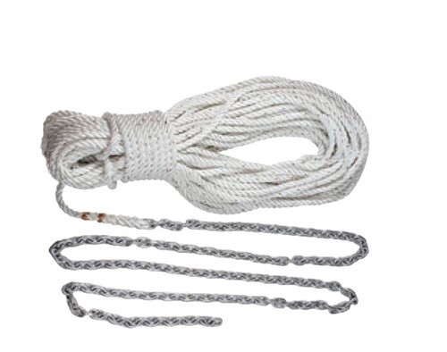 Lewmar 10' 1/4" G4 Chain W/150' 1/2" Rope 69000332