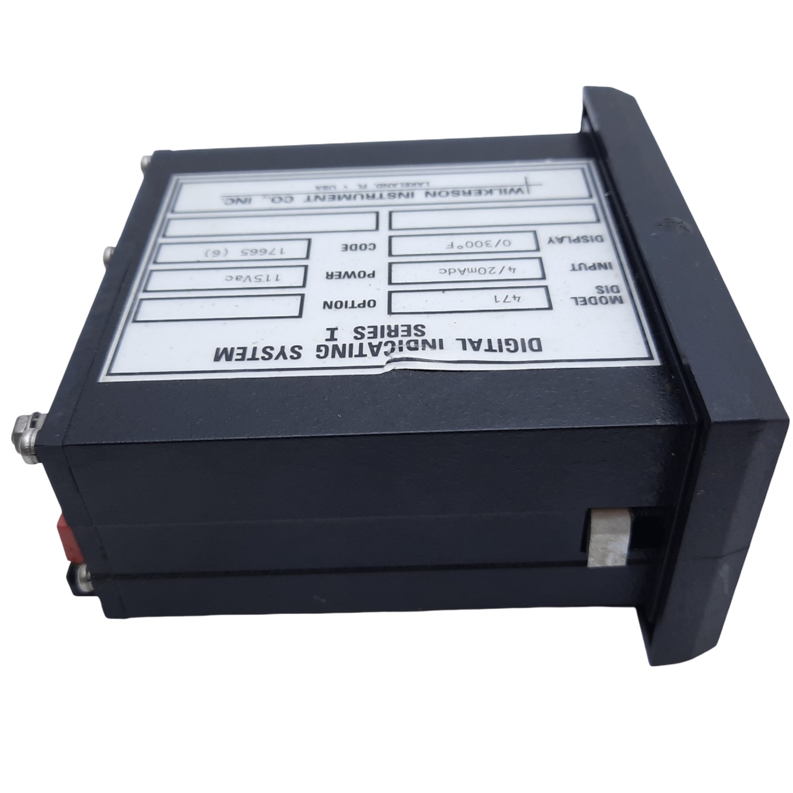 Wilkerson DIS471 DC Input Process Indicator, Input 4/20mAdc, 115V AC