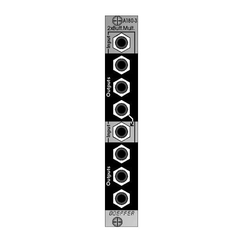 DOEPFER A-180-3 BUFFERED MULTIPLE : NEW : [DETROIT MODULAR]
