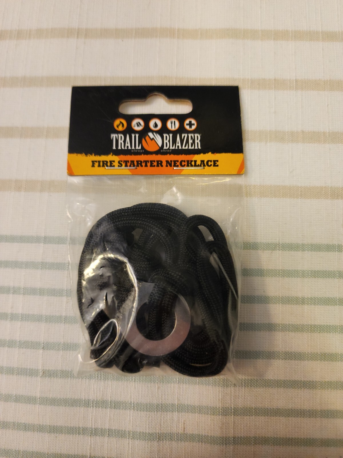 Trailblazer Outdoor Fire Starter Necklace