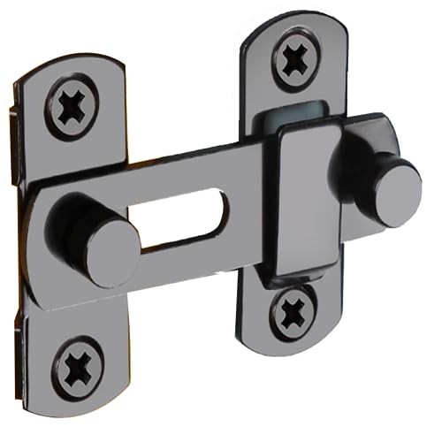 Rainspire Sliding Barn Door Lock, 304 Stainless Steel Gate Latch for Outdoor