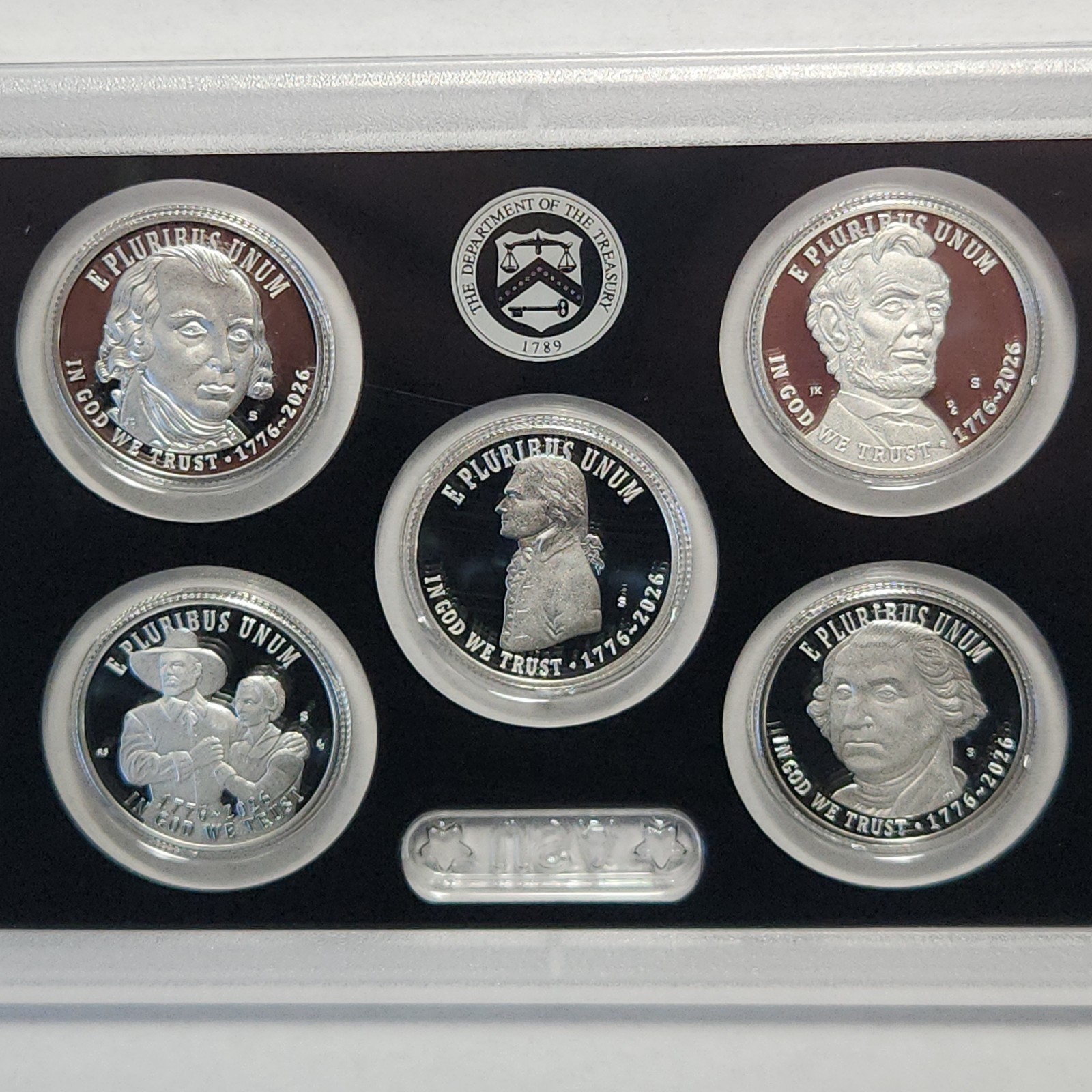 2026 S US Mint Silver Proof Semiquincentennial Set SemiQ OGP/COA In Hand Z8BDe