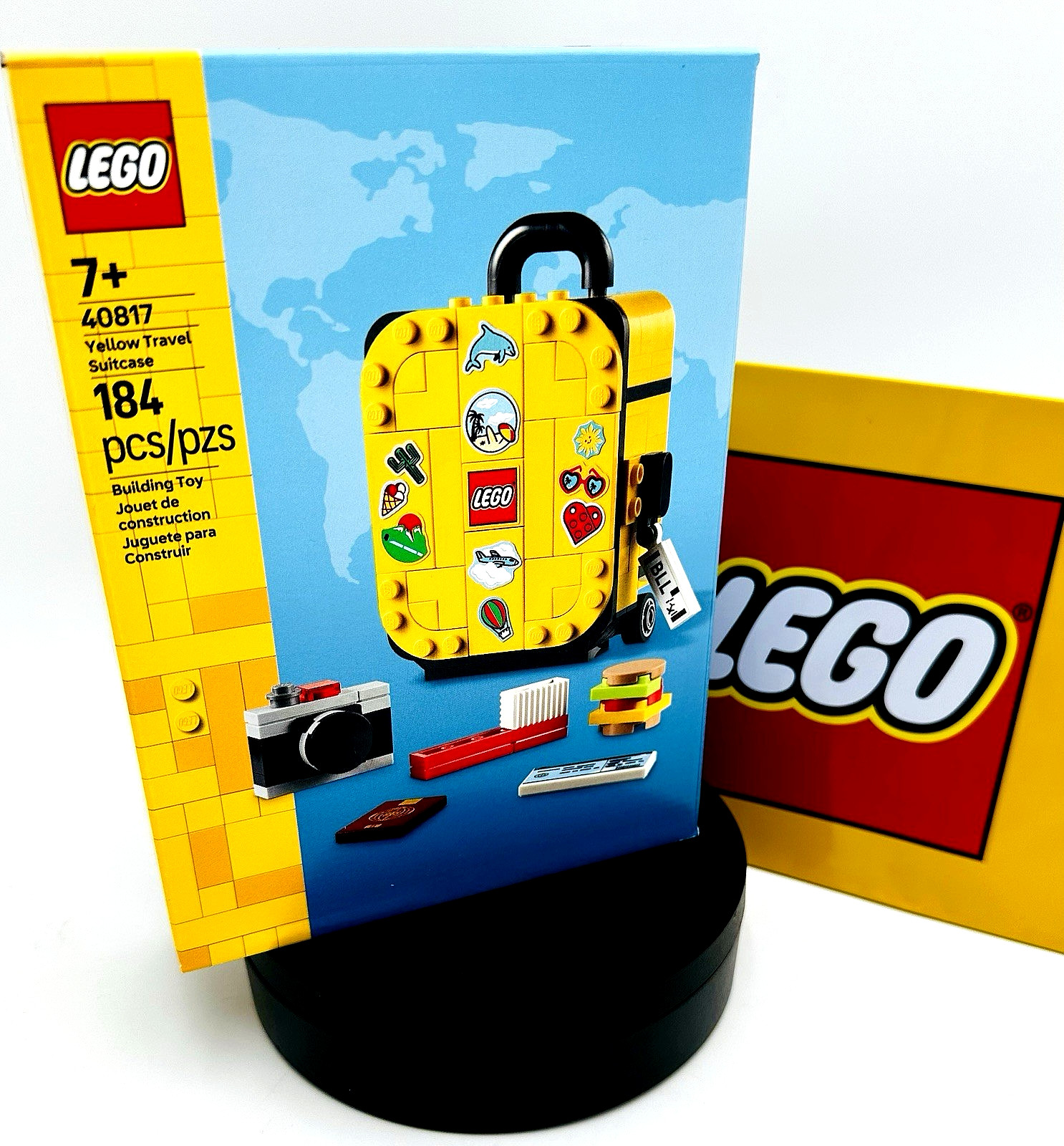 Lego: Yellow Travel Suitcase 40817