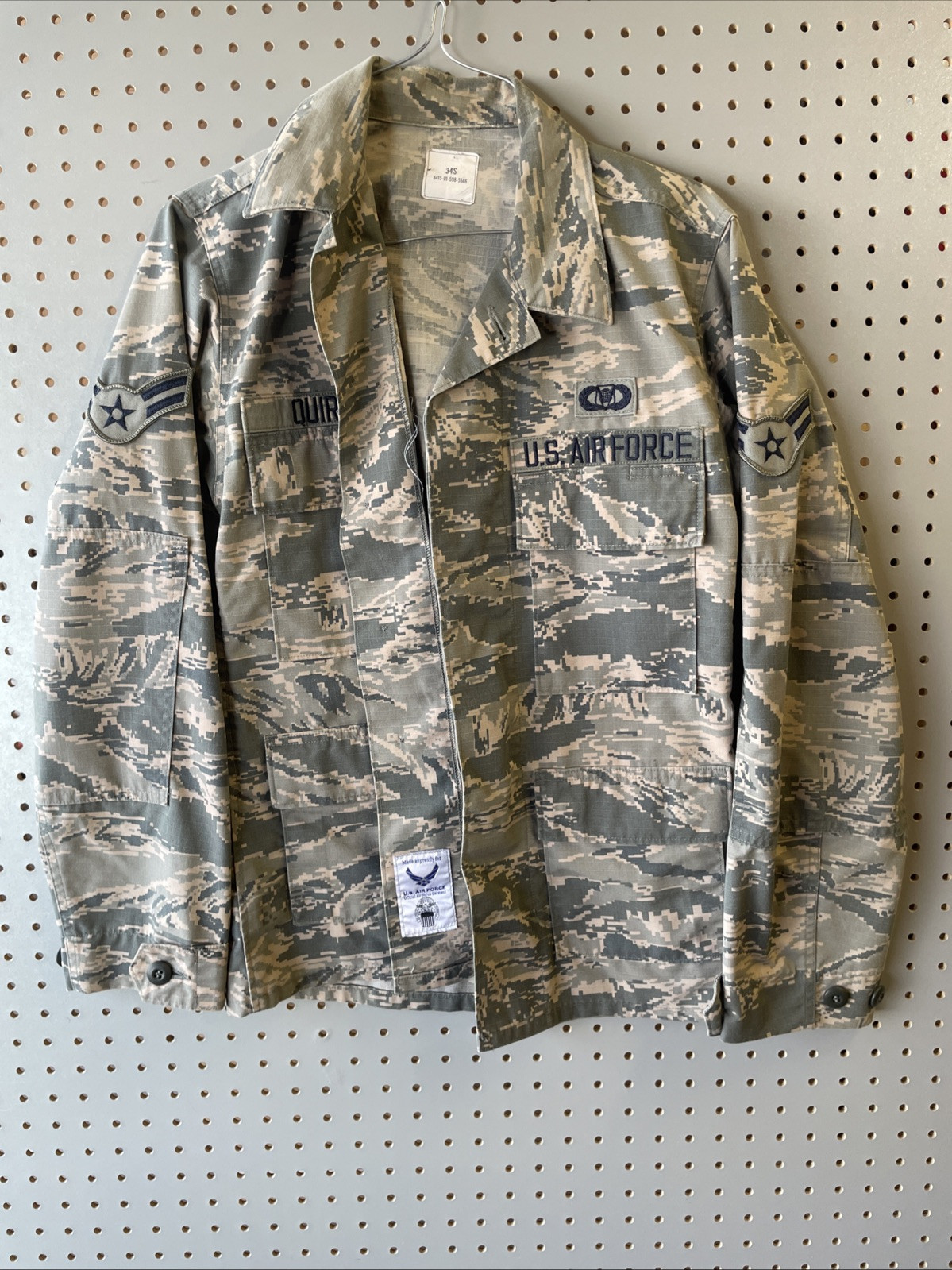USAF Digital Camp Jacket 34S (1048)