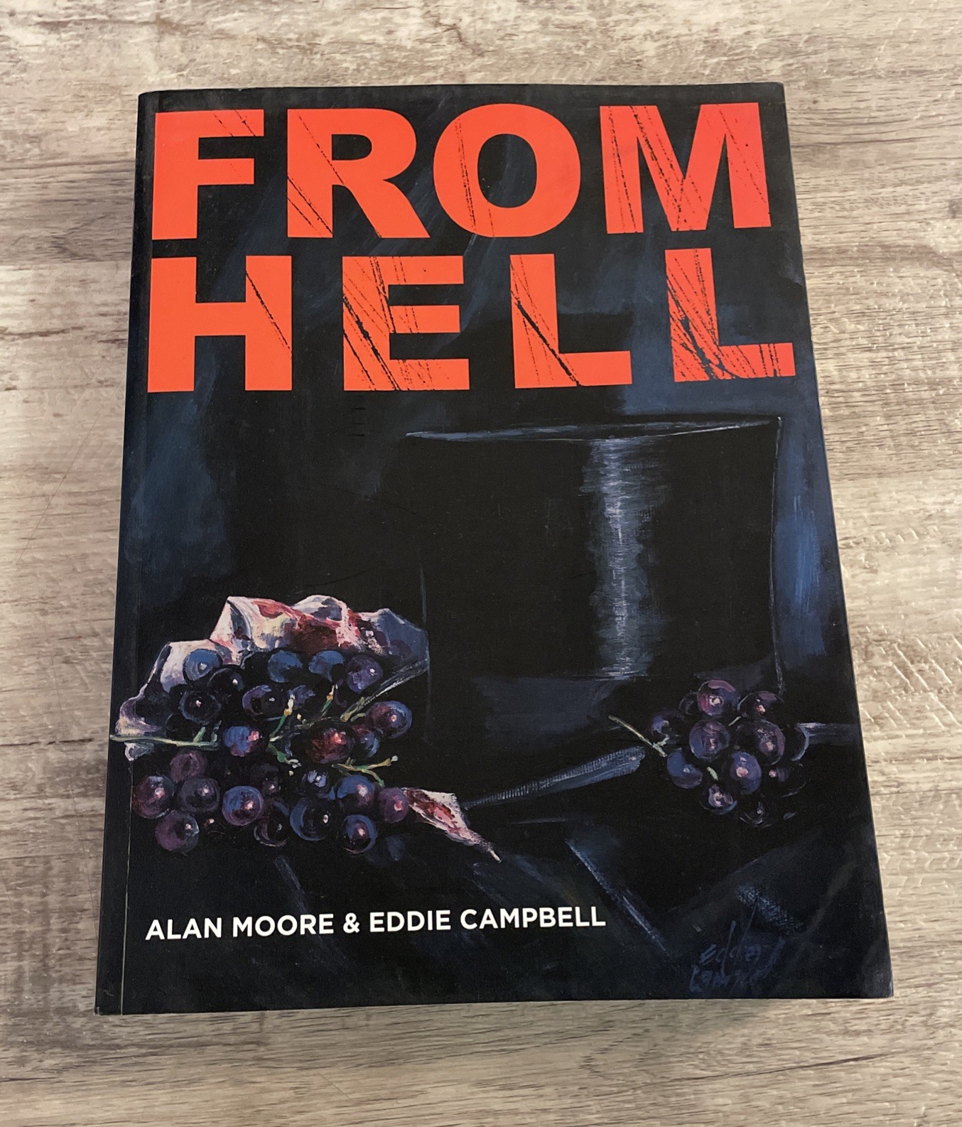 “FROM HELL” 2000 TPB 2nd Printing Alan Moore & Eddie Campbell Graphic Novel