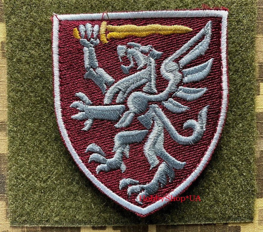 Ukraine Army Tactical Morale Military PATCH 80th Air Assault Brigade Hook Badge