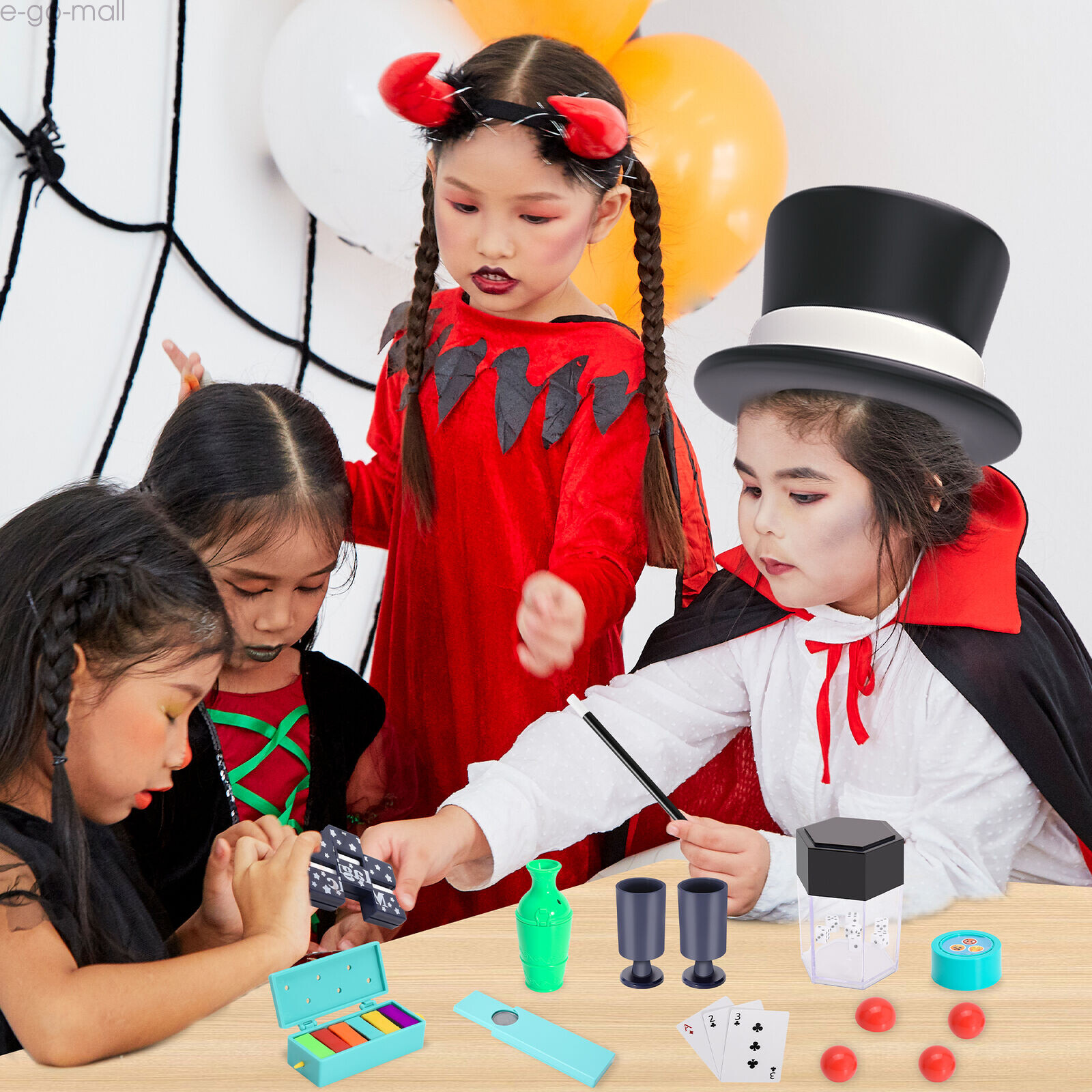 Nicella Magic Kit for Kids, 109+ Magic Tricks with Manual and Video Tutorials