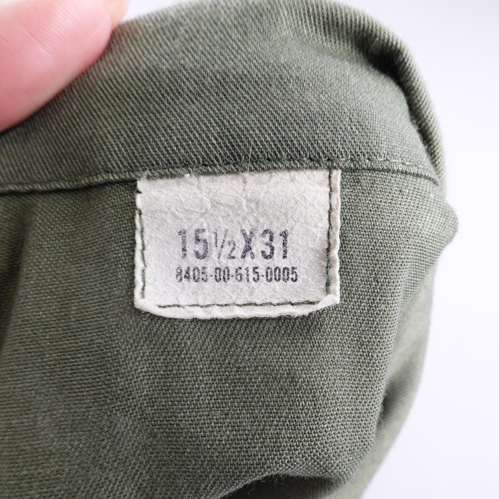 VTG US Air Force Shirt Medium OG-507 Utility Durable Press Strategic Command 80s