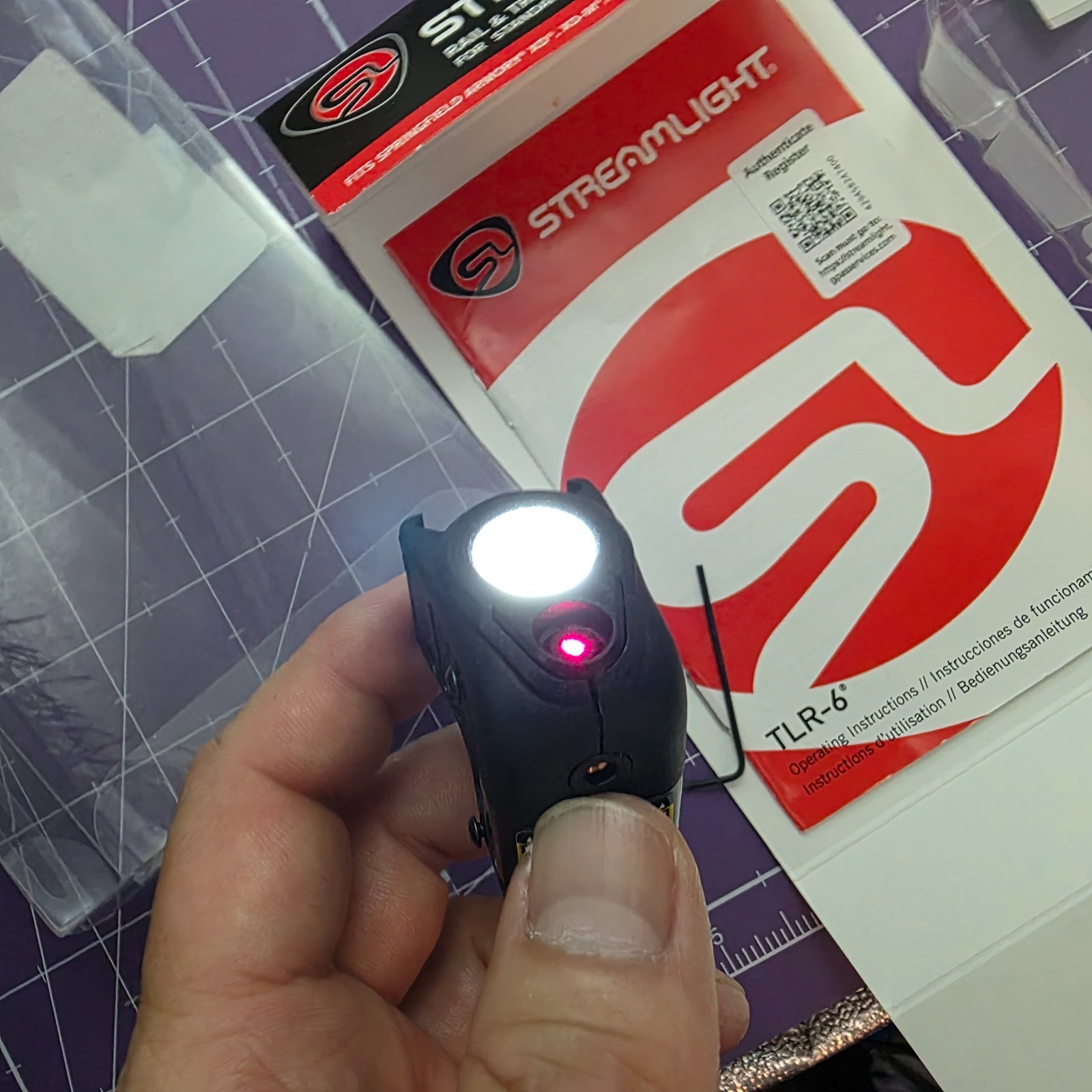 TLR 6 Compact Flashlight w/ Red Laser for Springfield Armory XD/ XDM Handguns🔥