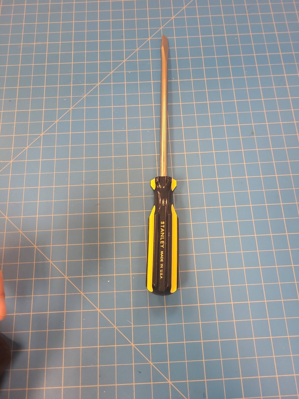 Stanley Flathead Screwdriver USA Made Mechanic Tool Flat Head Driver Handtool