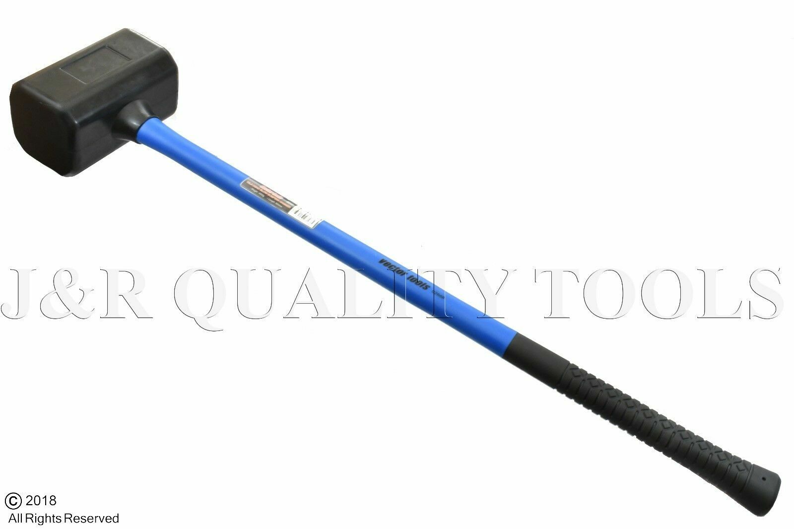 10-lb Dead Blow Mallet Hammer Heavy Duty with Comfort Grip Handle