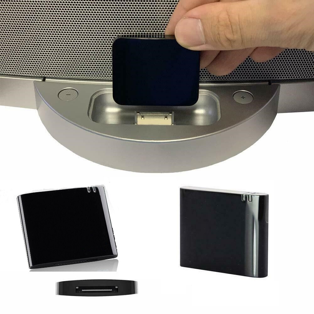 Dock For iPod/iPhone Wireless Music Adapter 30 Pin Bluetooth 5.1 Audio Receiver