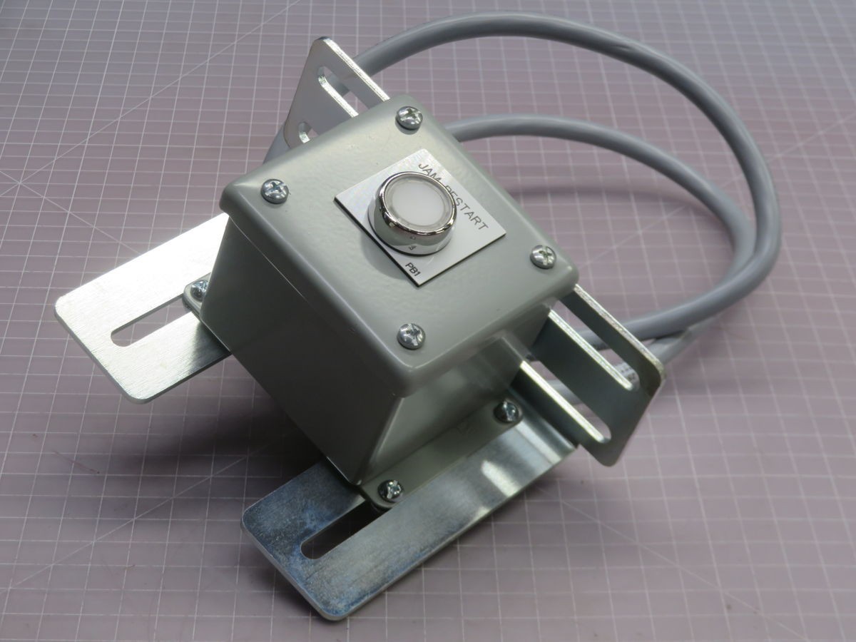 NVENT E1PBG PUSHBUTTON ENCLOSURE JAM RESTART BUTTON W AB 800F-X10 T266789
