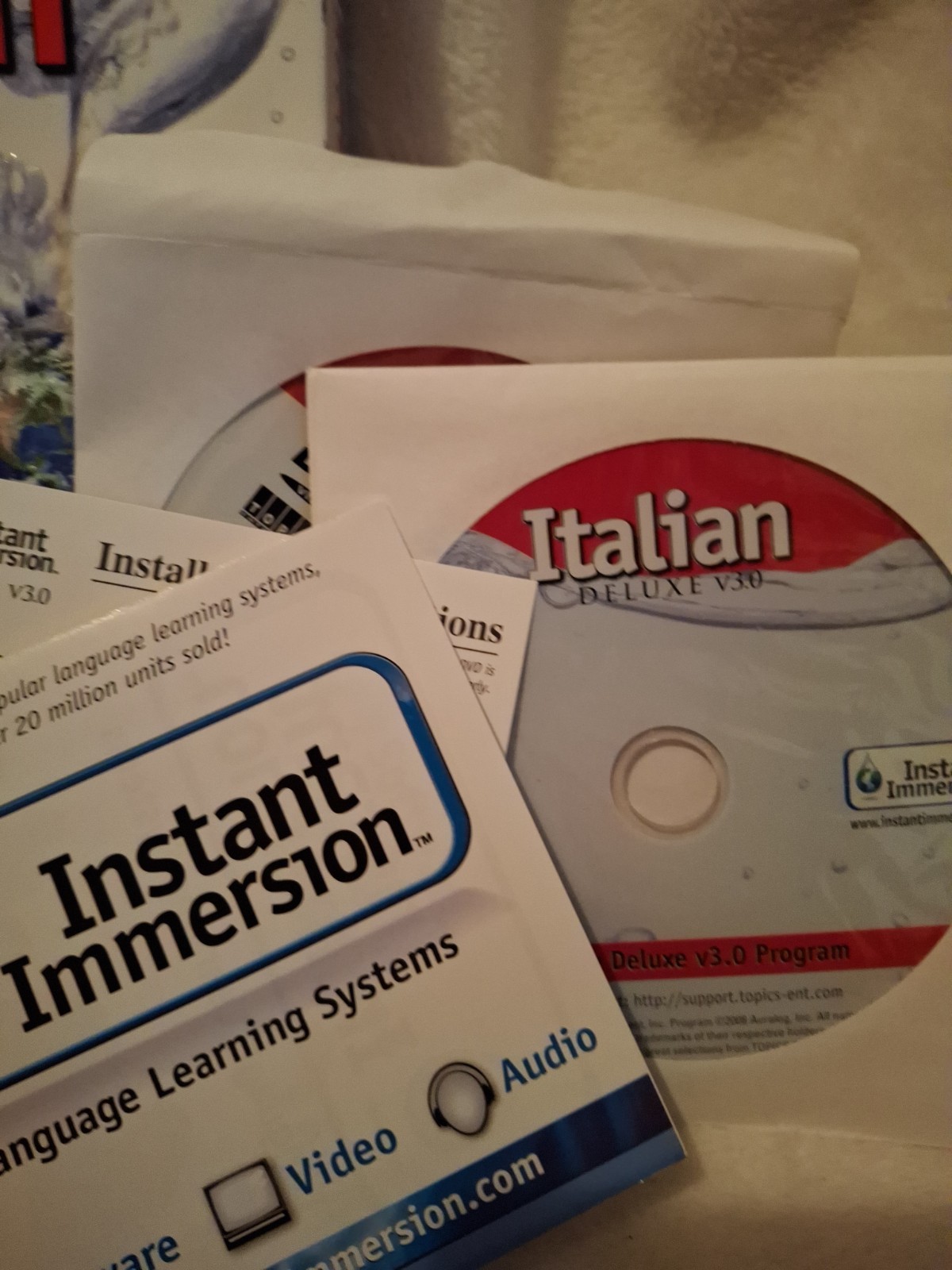 Instant Immersion Italian Language Course Deluxe v3.0