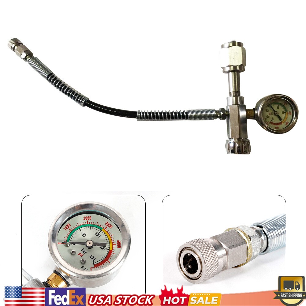 CGA347 Fill Station Kit PCP SCBA Charging Refill Adapter with Hose HPA