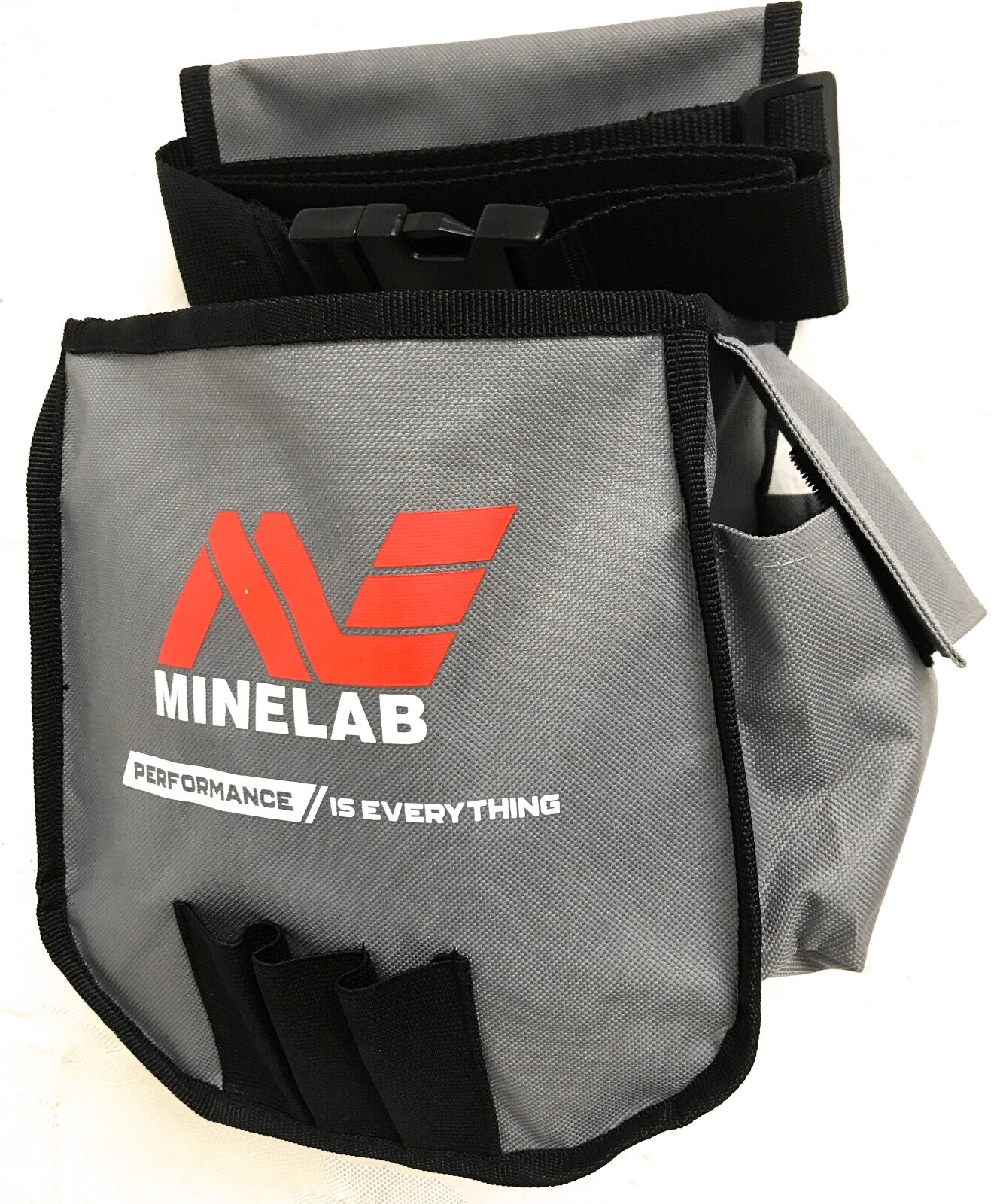 Minelab Metal Detector Finds Pouch in Grey & Black for Tools and Finds 3011-0488