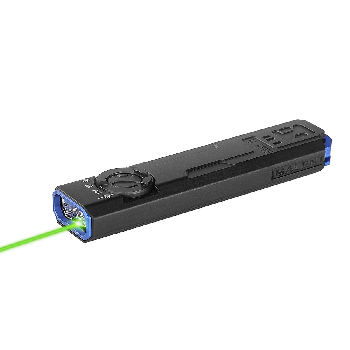 IMALENT GR35 Ultra 2800 Lumen EDC Flashlight with UV Light & Green Laser