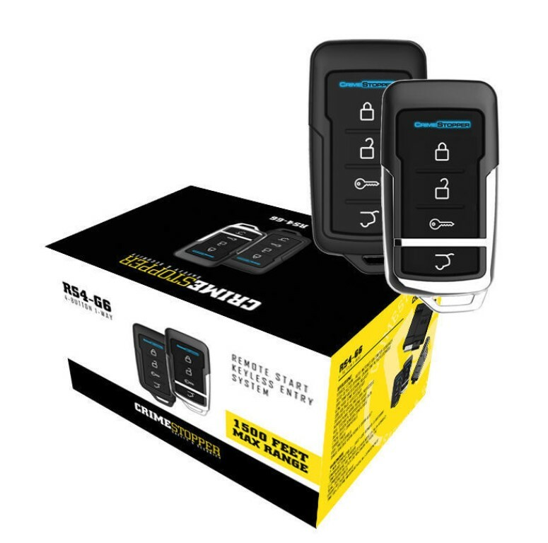 Crimestopper RS4-G6 1-Way Remote Start System w/ Keyless Entry  RS4G6 BRAND NEW