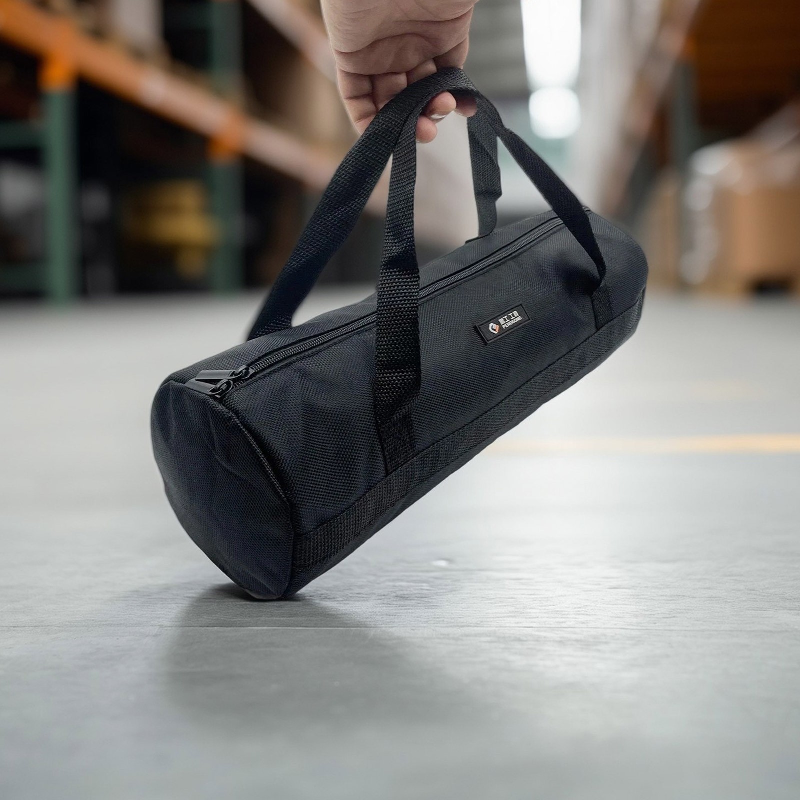 20inch Black Tool Bag with Zippers Multi Purpose Waterproof Storage easy carryR