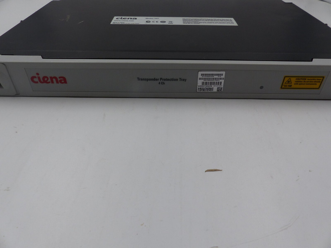 CIENA WMM2TW0ARB TRANSPONDER PROTECTION TRAY TPT 4CH MULTINODE NT0H59AAE5