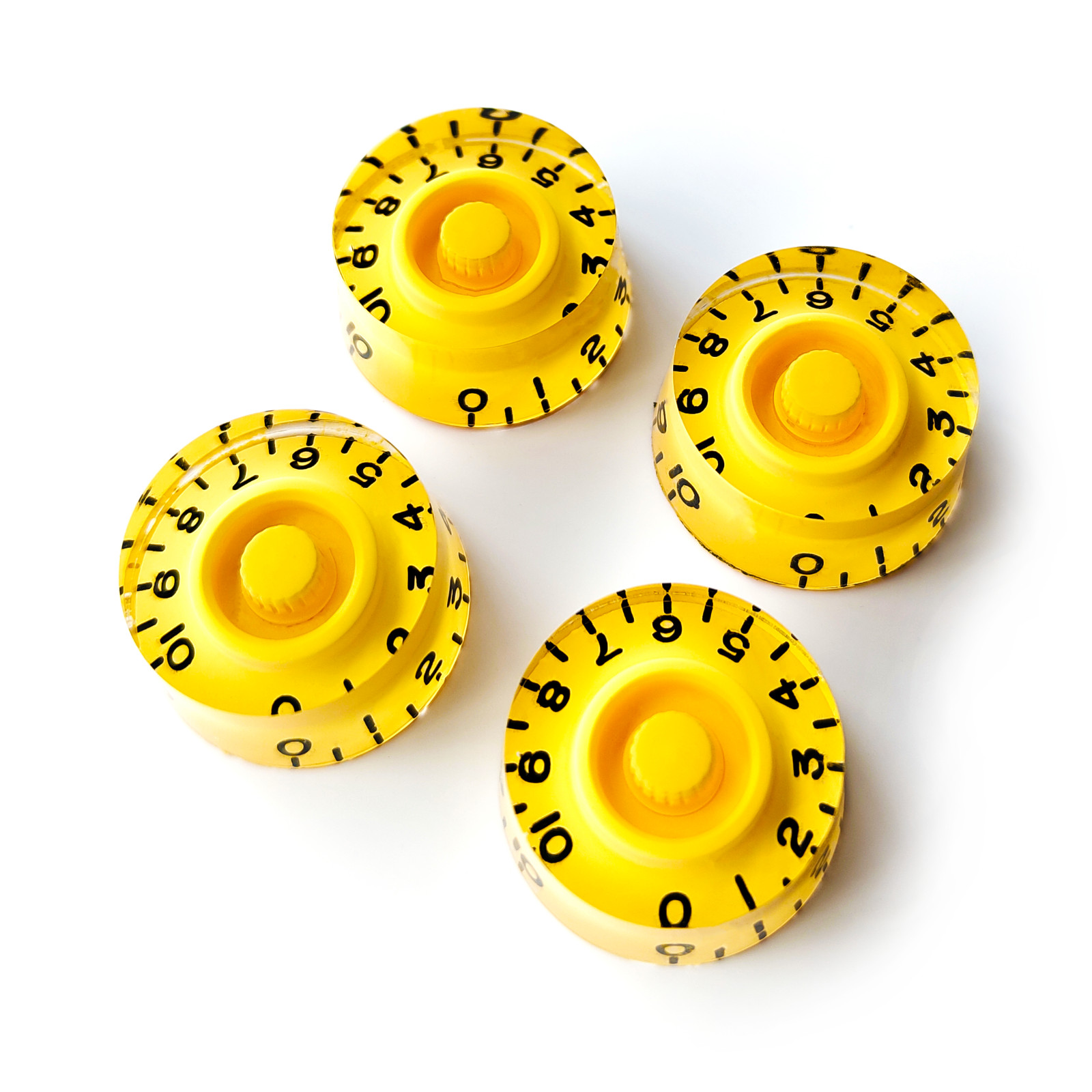 Volume Tone - Speed Control Knobs – Guitar for Gibson Epiphone – Yellow