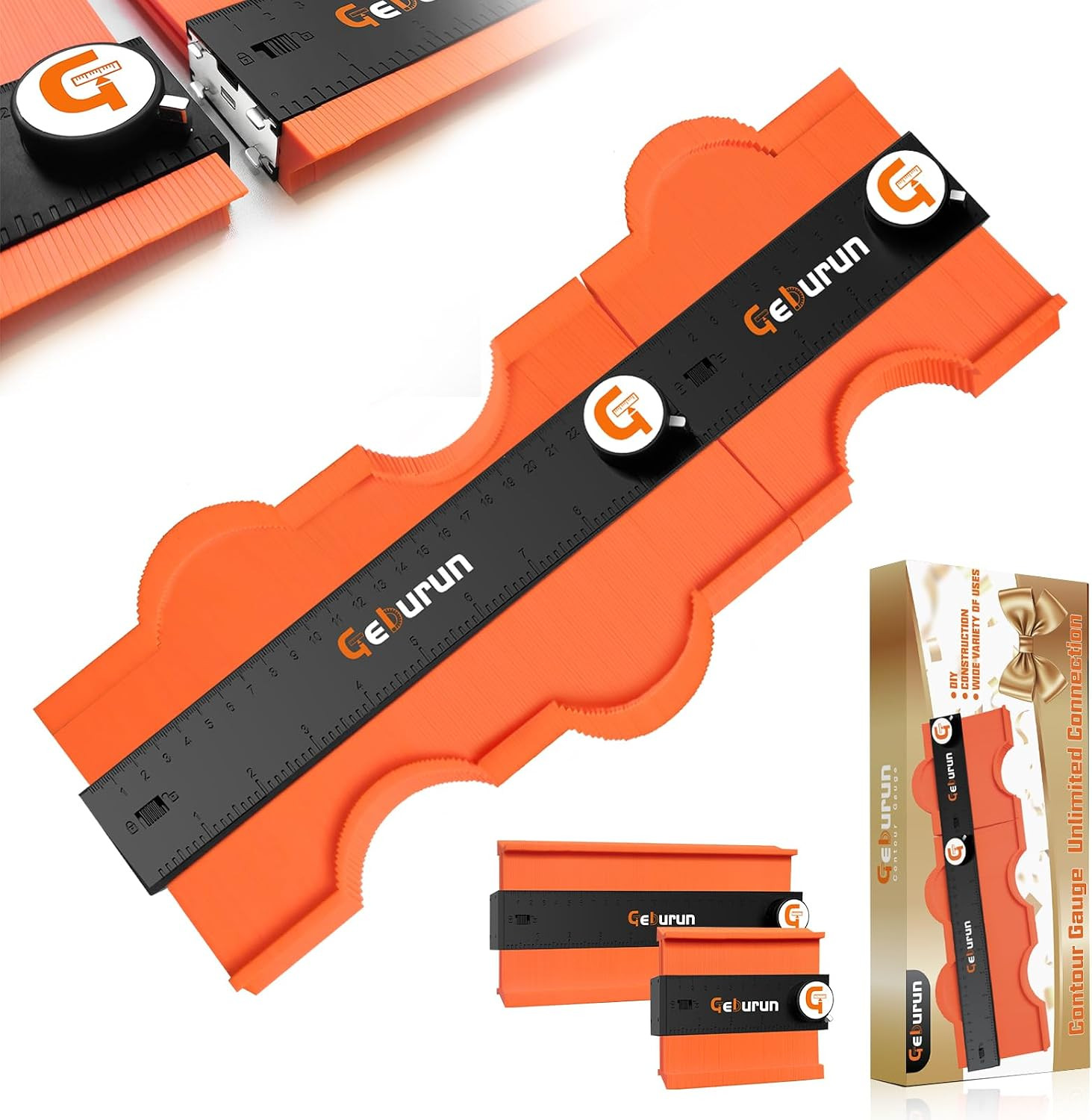 Contour Gauge Unlimited Connection Profile Tool with Lock, Valentine'S Day