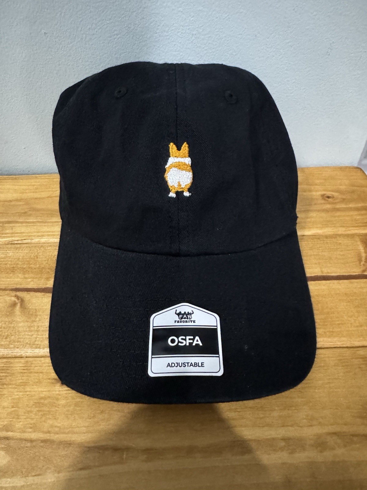 Fan Favorite Black Corgi Baseball Cap
