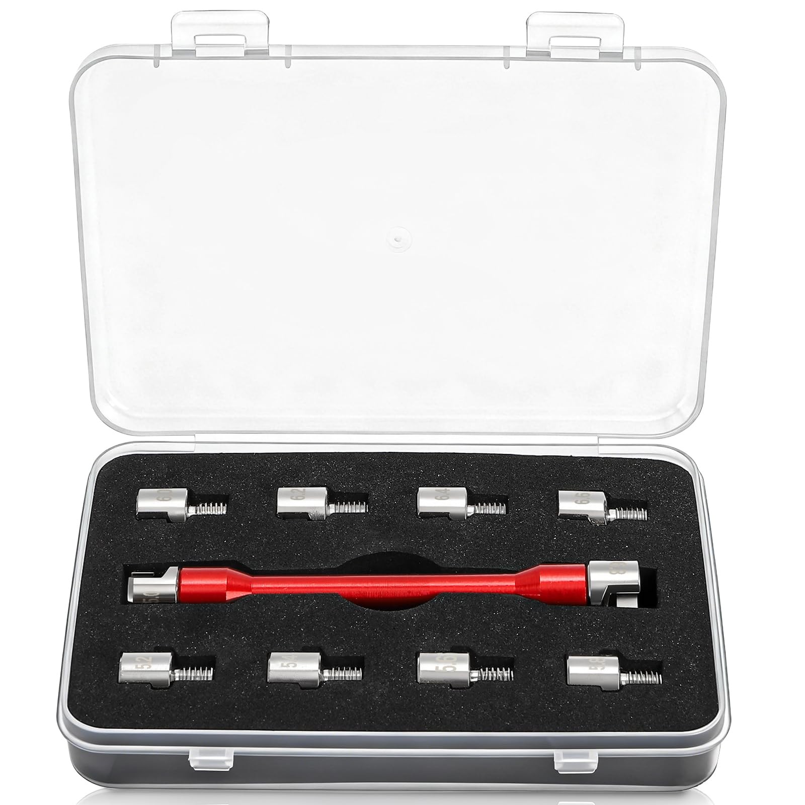 Motorcycle Spoke Wrench 5.06.8mm Universal Dirt Bike Wheel Rim Repair Tool Kit