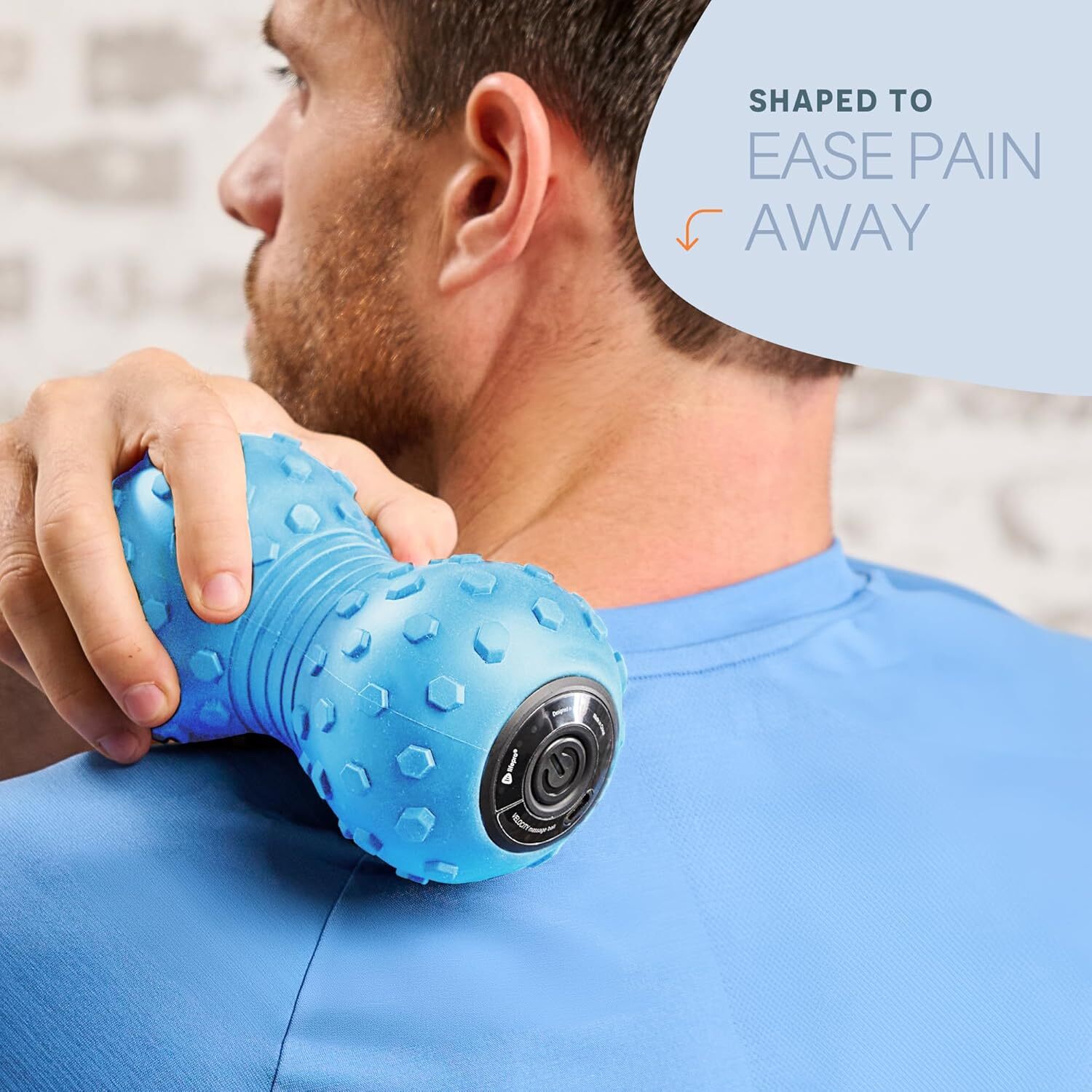 Lifepro 4-Speed Vibrating Massage Ball, Compact Foam Roller for Recovery