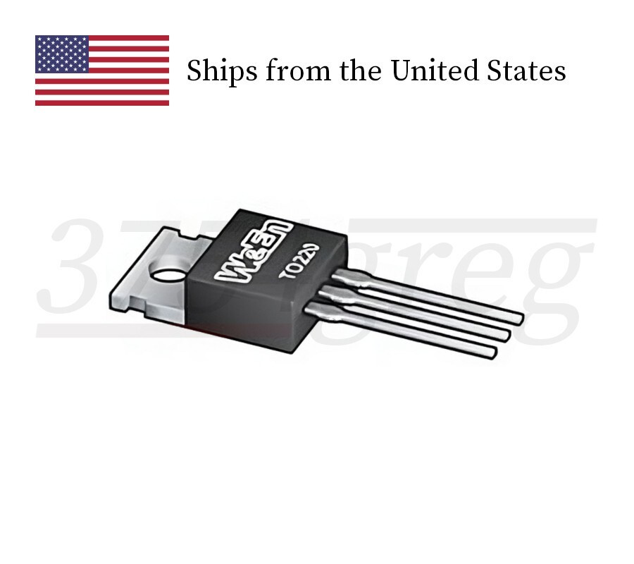 10pcs - BT137-600E - 600V 8A Triac 4Q Bidirectional Switch - TO-220 - WeEn