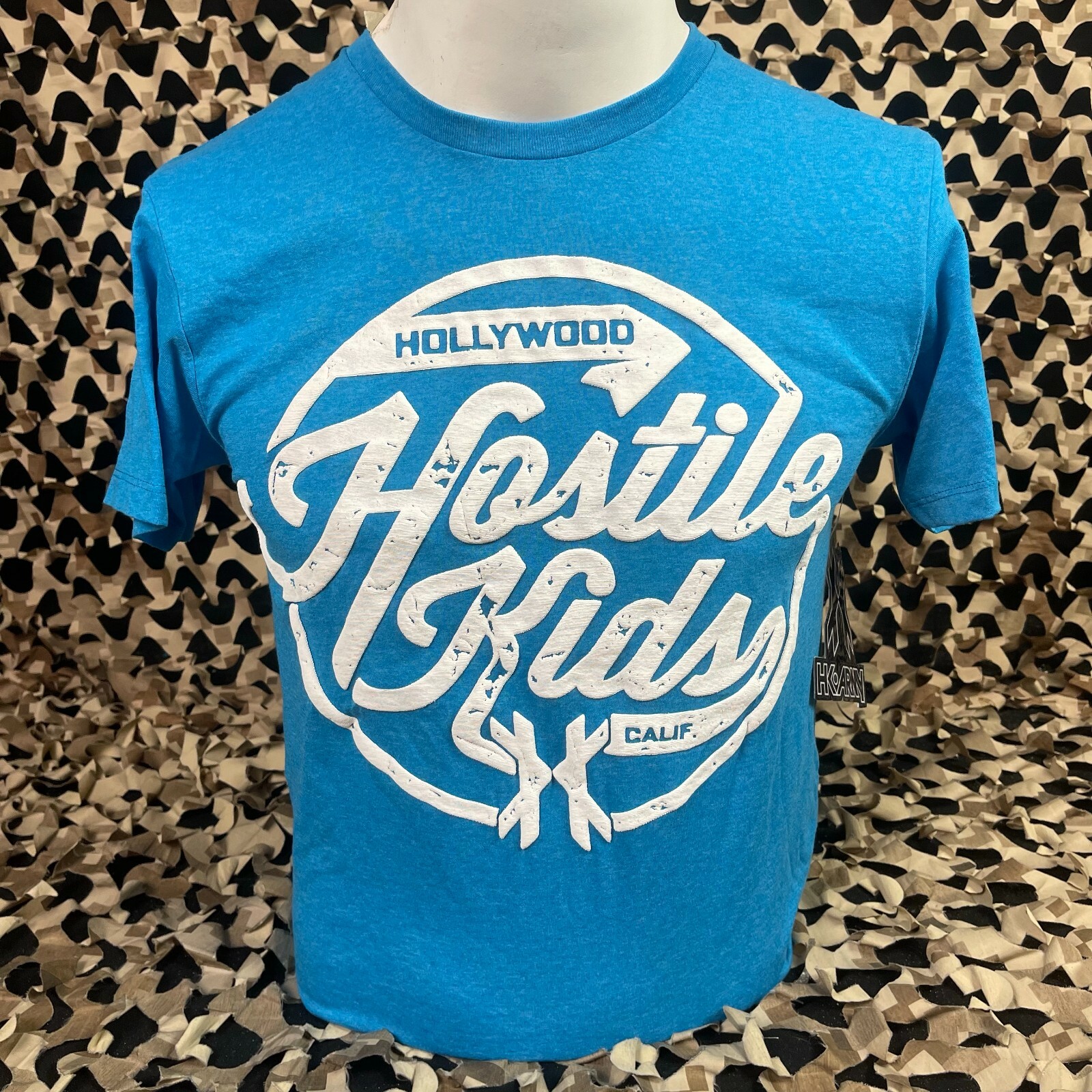 NEW HK Army Vintage Paintball T-Shirt - Turquoise - XXX-Large