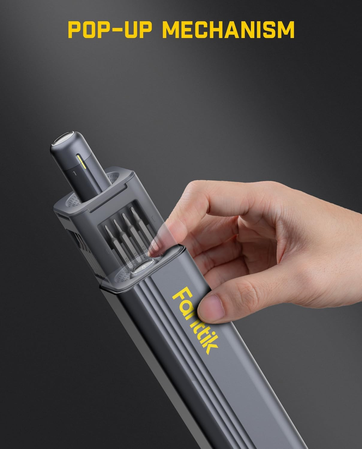 Fanttik E2 Max Mini Cordless Electric Screwdriver with 50 Magnetic Bits