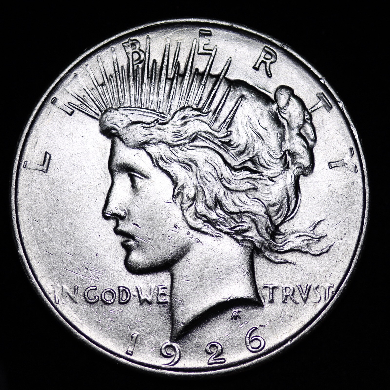 AU / UNC 1926-D PEACE SILVER DOLLAR LOWEST PRICES ON THE BAY