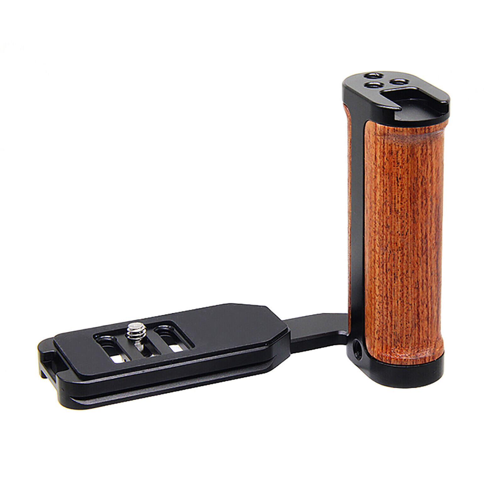 Side Wood Handle Left L-Plate Quick Release Plate Universal Camera Accessory Xb