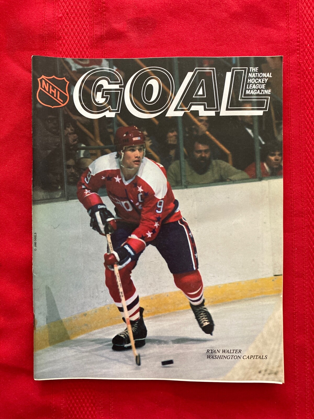 1980-81 NHL Chicago Blackhawks program / Capitals / Gartner / Savard debut
