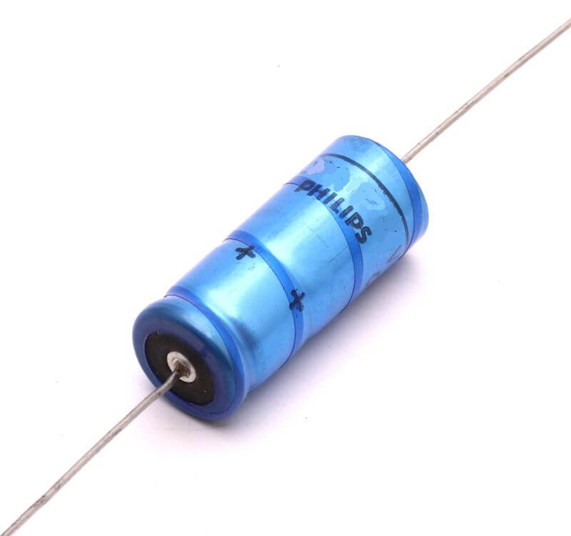 2 PCS PHILIPS 470UF 470MF 10V 20% ALUMINUM ELEC CAPACITOR (REPLACING FOR 6.3V )