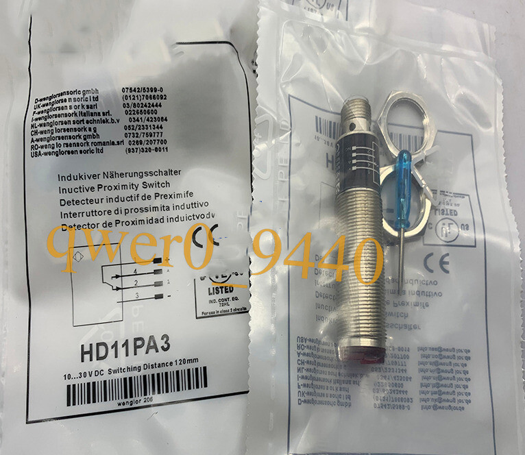 1pcs New for Wenglor HD11PA3 Photoelectric Switch Sensor Replicas #T1333 YS