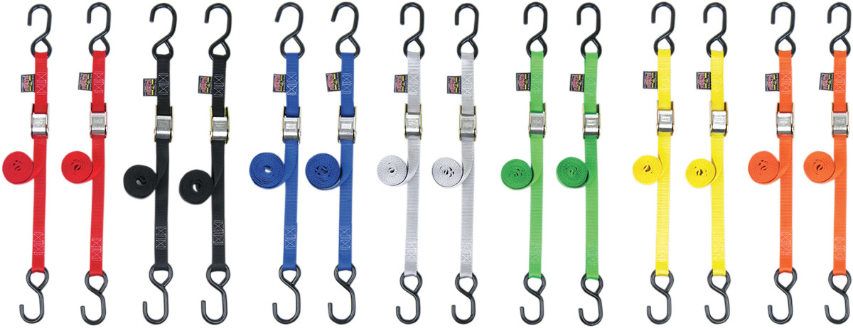 POWERTYE MFG. Standard Tie-Downs - 1" X 5-1/2' - Blue 22263