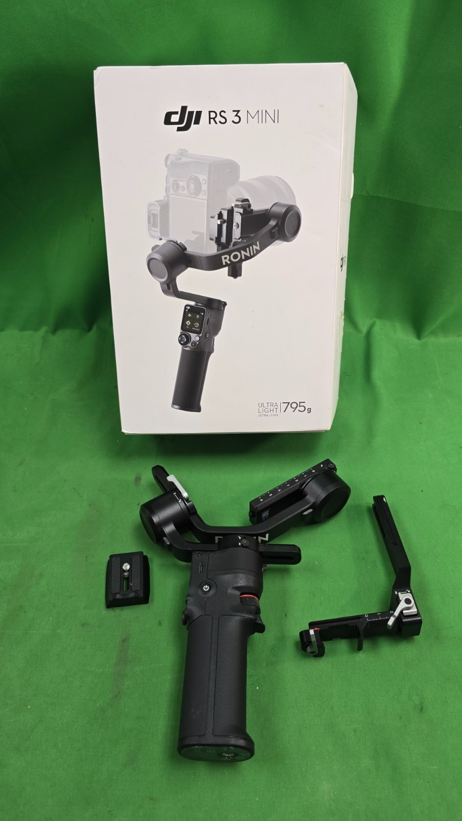 DJI RS 3 Mini 3-Axis Gimbal Stabilizer GIMBALL ONLY - TESTED (E15)