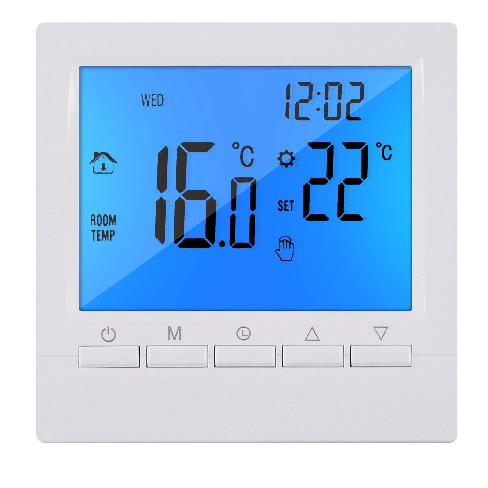 Programmable Digital Thermostat 3A Weekly Room Temperature Controller for4849