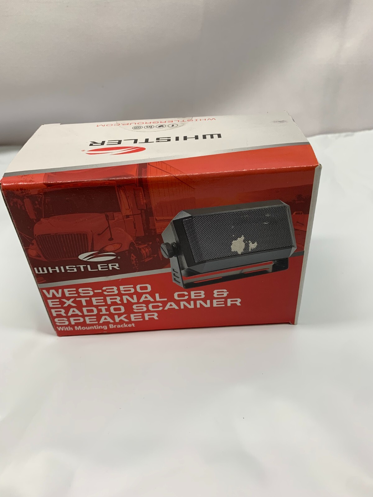External Speaker Bracket Mounted Radio Scanner Whistler WES-350 *New