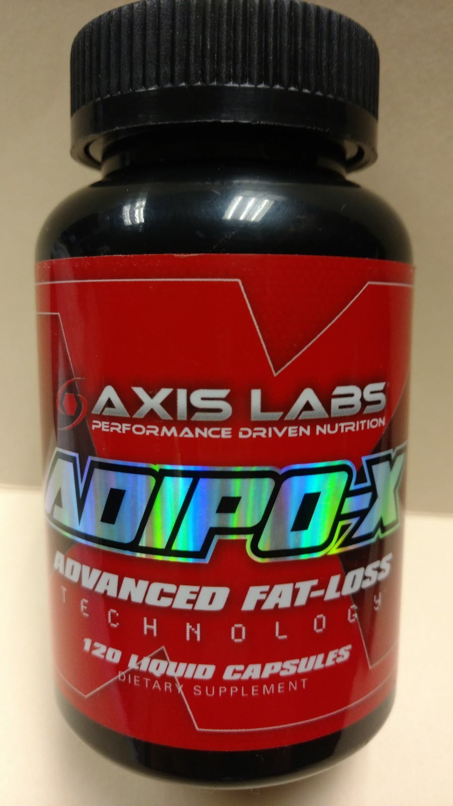 Axis Labs - Adipo-X - 120 Liquid Caps - Advanced Fat Loss - Expires 4/2027