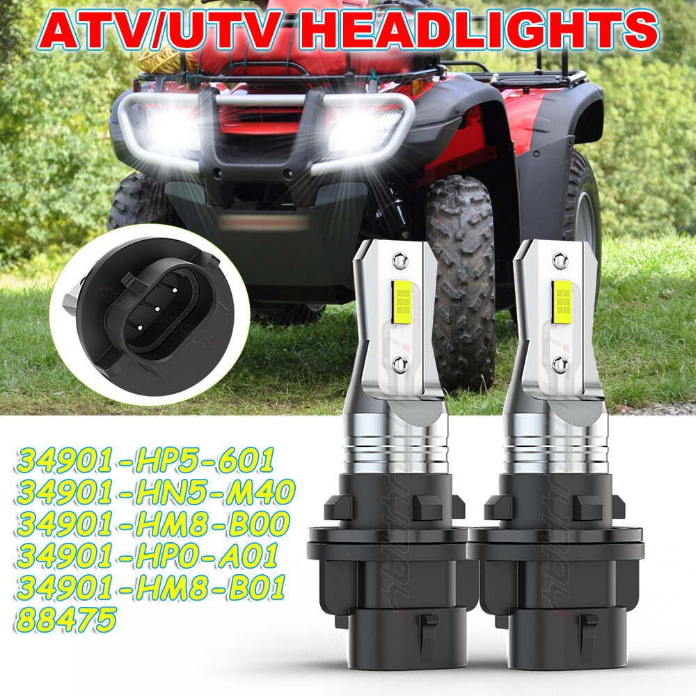 34901-HP5-601 34901-HN5-M40 Headlight Bulb Lights for 2005 Honda recon 250 TRX